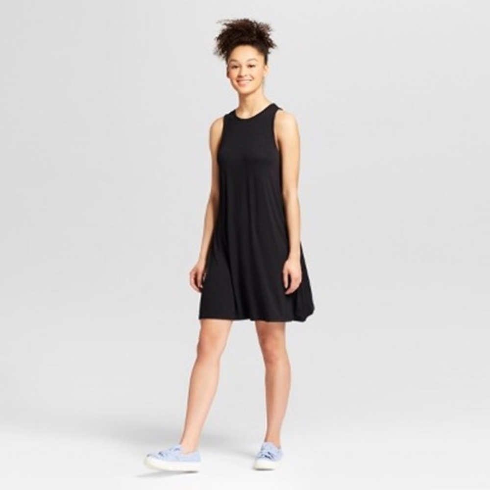 Mossimo women’s Cut-Out Black t-shirt dress